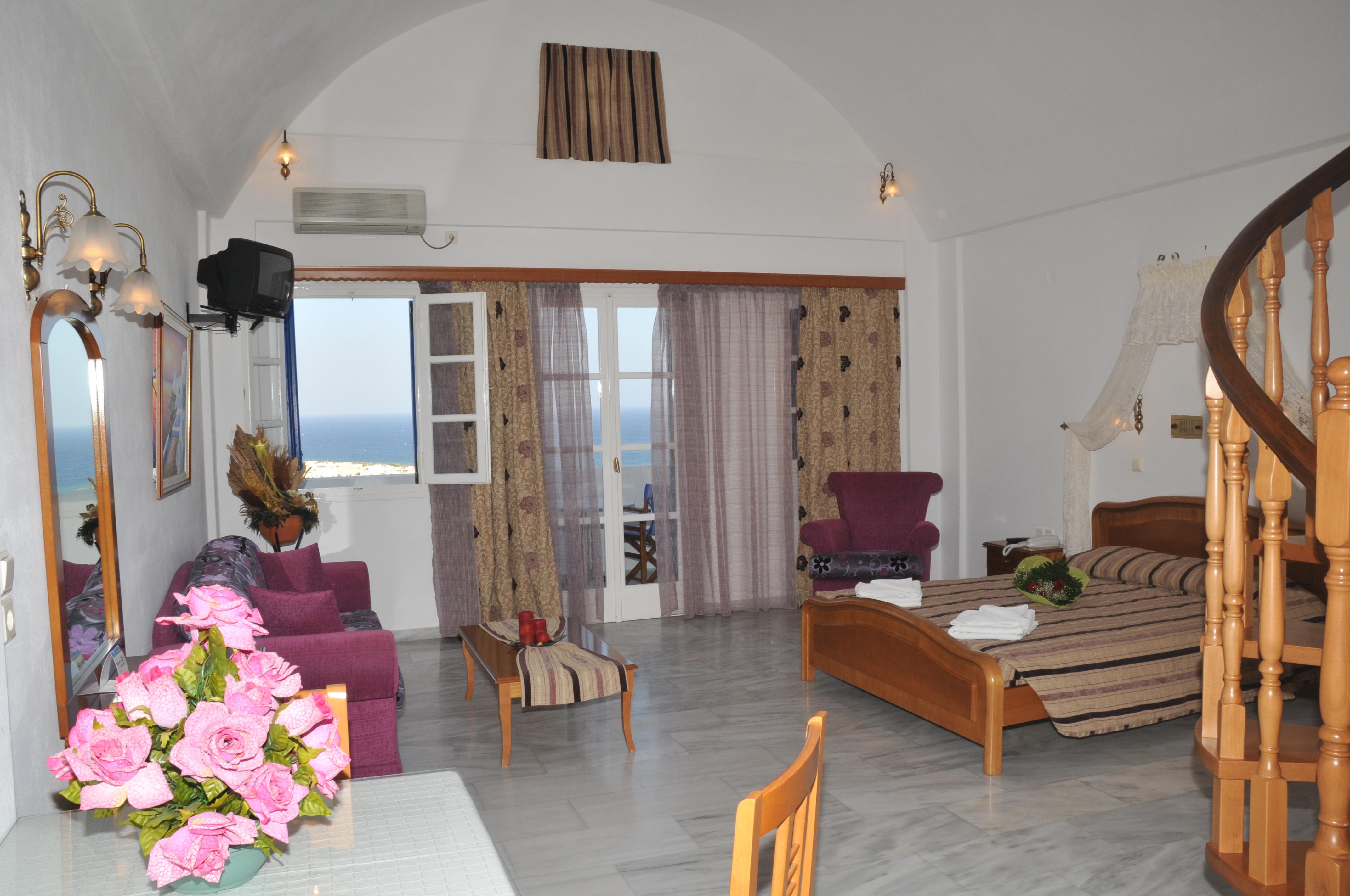 Aegean View Hotel Kamári Dış mekan fotoğraf