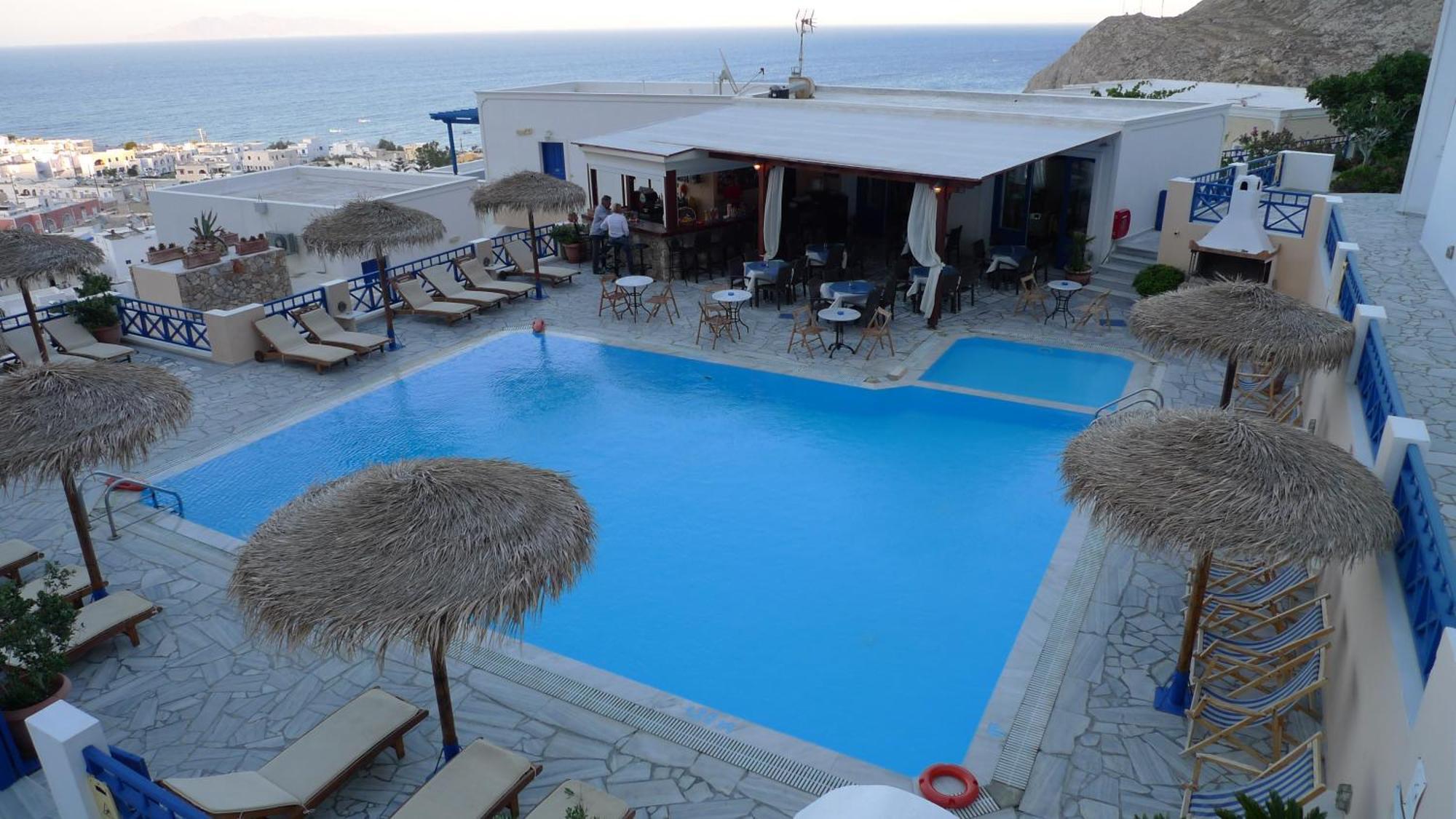 Aegean View Hotel Kamári Dış mekan fotoğraf