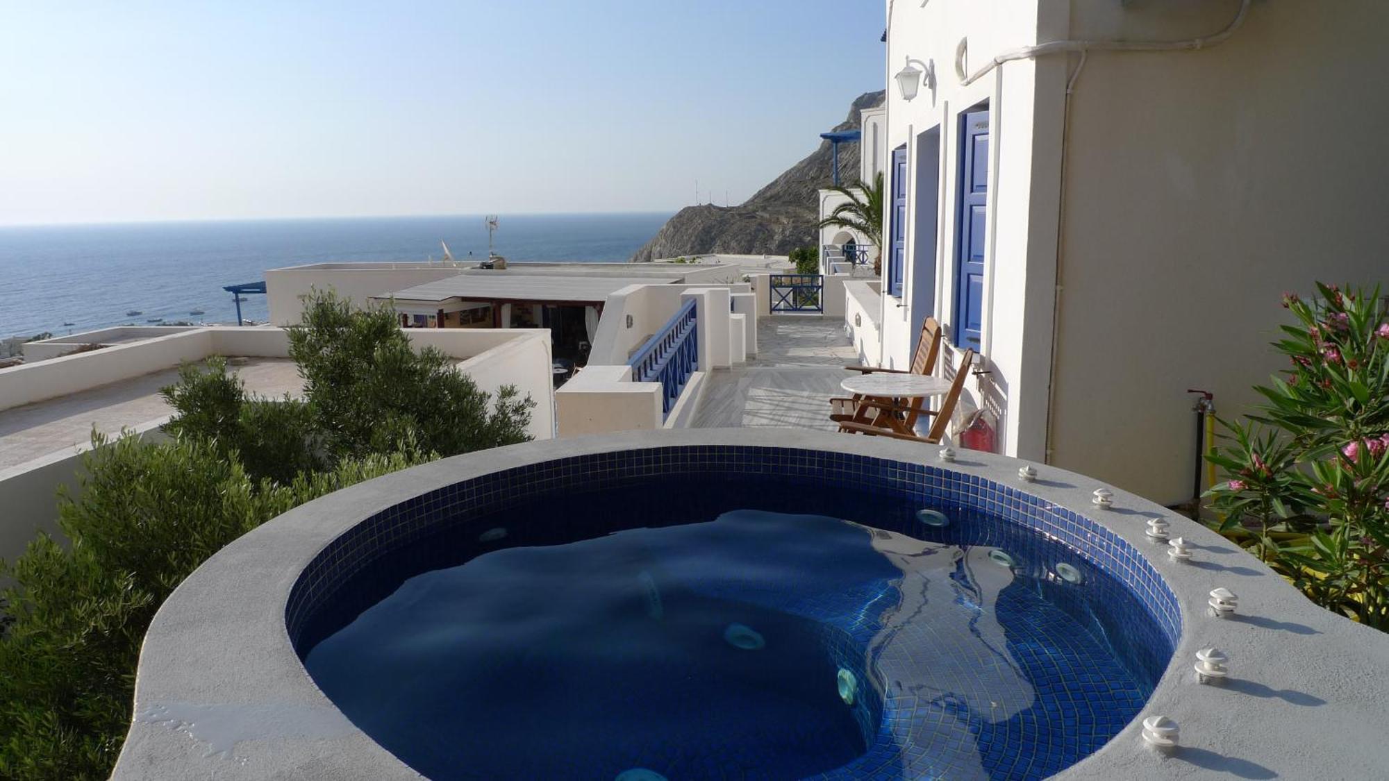 Aegean View Hotel Kamári Dış mekan fotoğraf