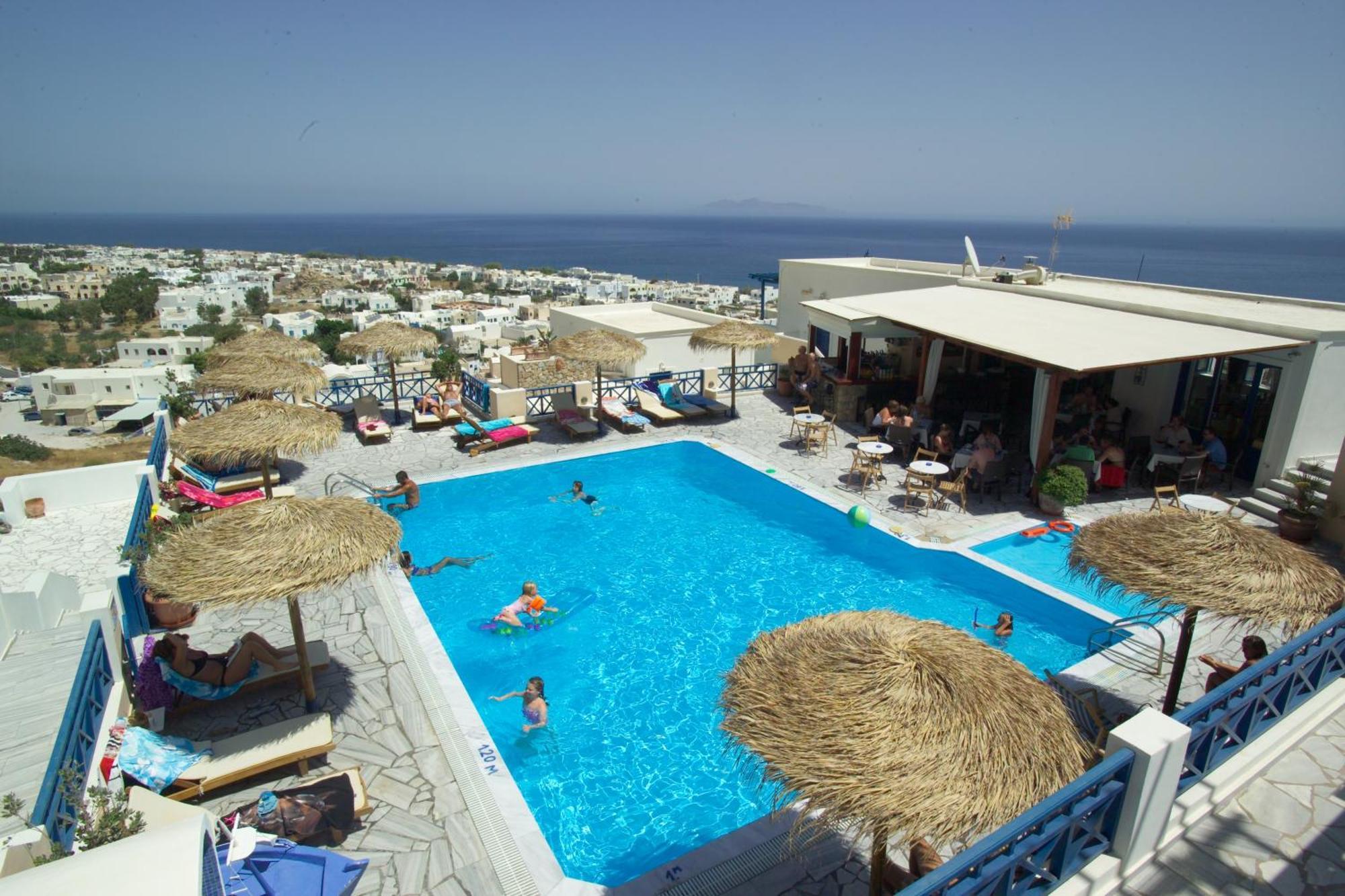 Aegean View Hotel Kamári Dış mekan fotoğraf